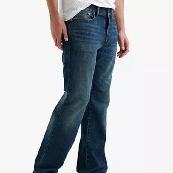 Lucky Brand Men's 363 Straight-Fit Coolmax Stretch Jeans - Picture 5 of 8